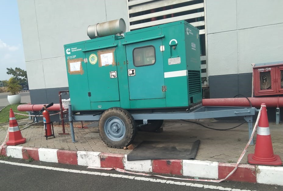 Trolley Mounted Generator